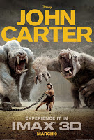 John Carter of Mars movie poster