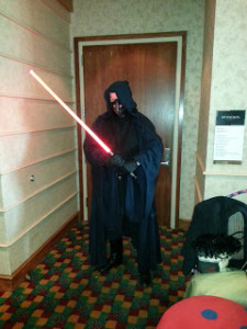 Darth cosplay at illogicon 2013