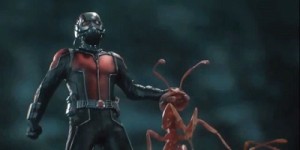 Ant-Man with his ant buddy