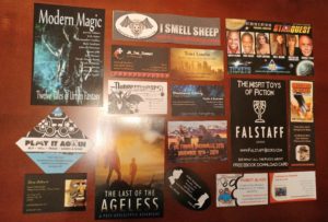 Bookmarks and Author Swag from ConCarolinas 2016