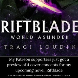 Riftblade World Asunder - my Patreon supports got a sneak peek at the cover design concepts