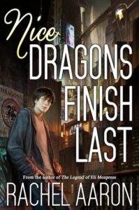 Nice Dragons Finish Last by Rachel Aaron cover of young man