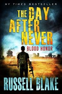 Blood Honor by Russell Blake cover of man with gun