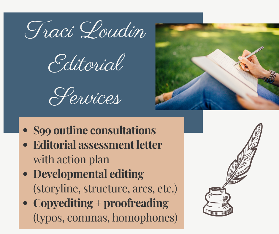 Traci Loudin Editorial Services banner